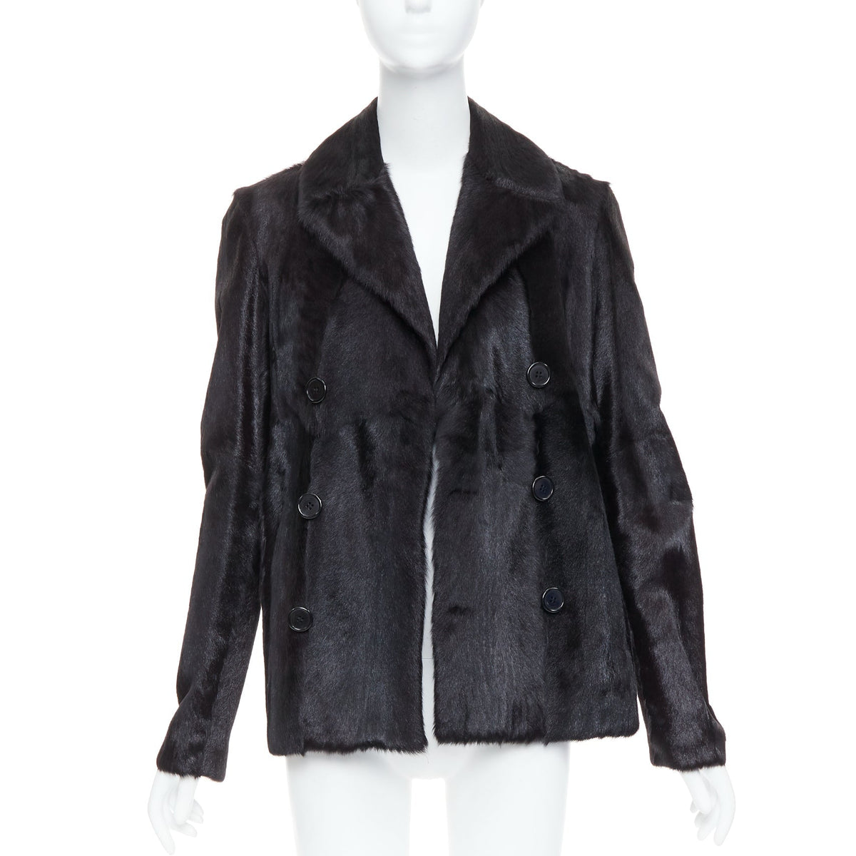 Women's Saint Laurent 2017 Goat Fur Coat Jacket