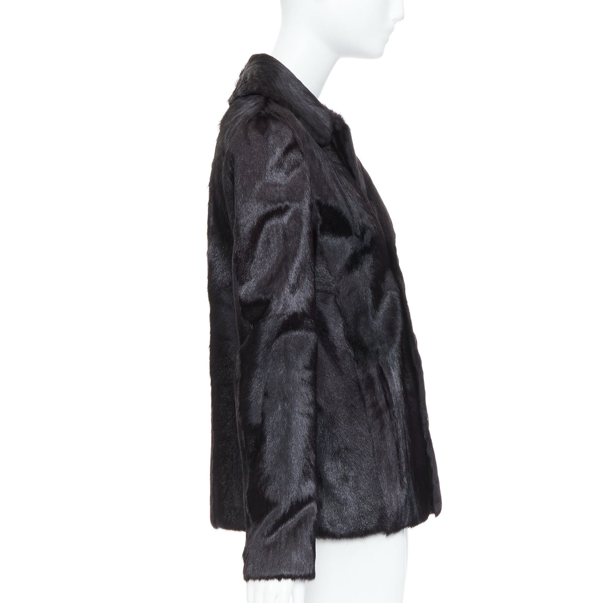 Women's Saint Laurent 2017 Goat Fur Coat Jacket