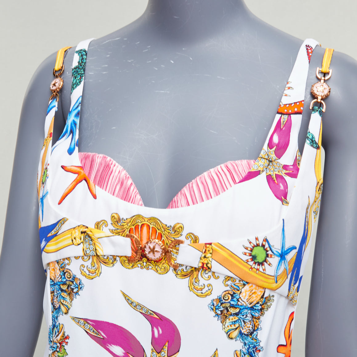 Women's Versace 2021 Runway Tresor De La Mer Dress