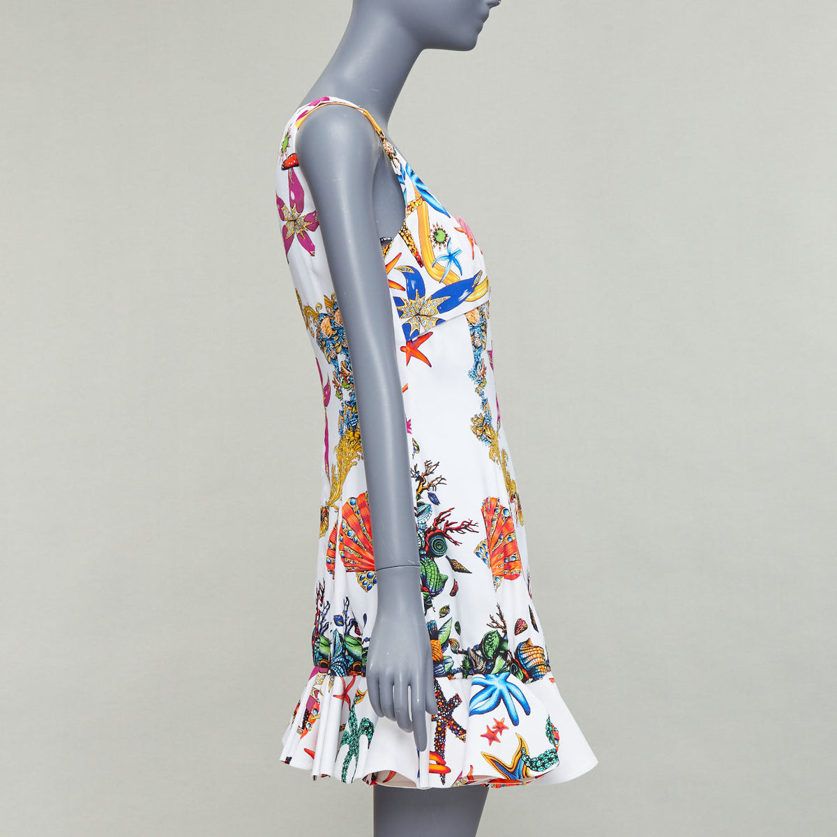 Women's Versace 2021 Runway Tresor De La Mer Dress