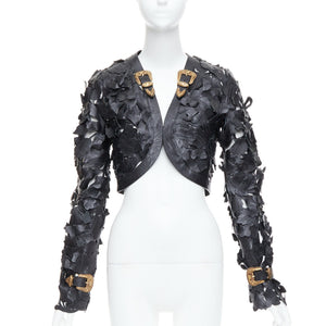 Alexander McQueen Women's Alexander Mcqueen 2011 Laser Cut Leather Jacket - view 1