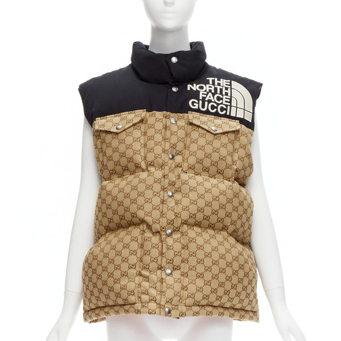 Gucci Women's Gucci North Face Monogram Padded Vest