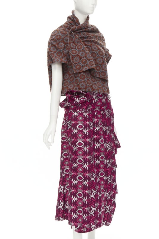 Women's Comme Des Garcons 1999 Ruffle Skirt Set