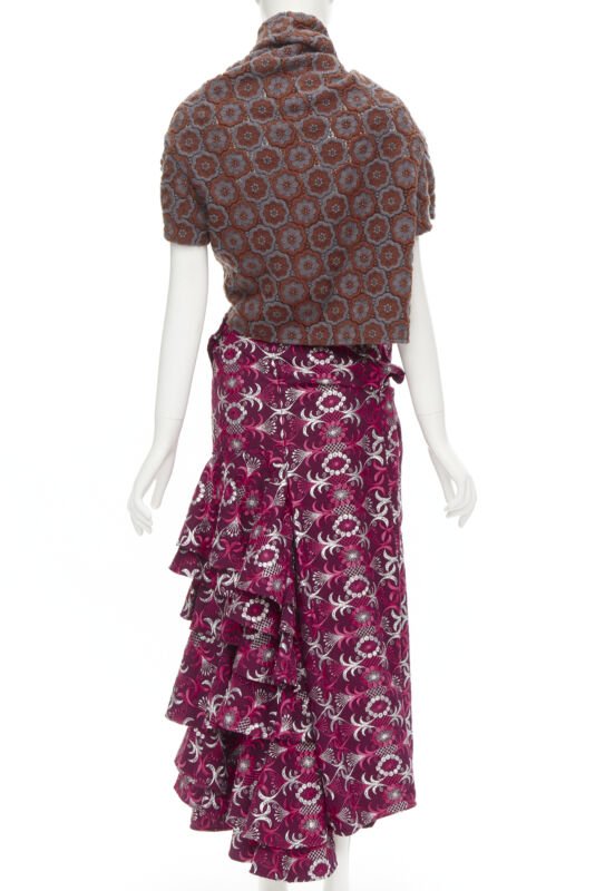 Women's Comme Des Garcons 1999 Ruffle Skirt Set