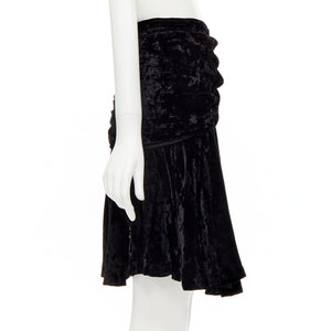 Comme des Garçons Women's Comme Des Garcons Velvet Crystal Skirt - view 4