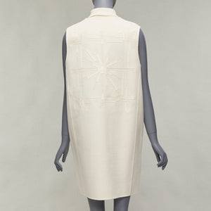 Hermes Women's Hermes 100% Cashmere Sleeveless Coat - view 6