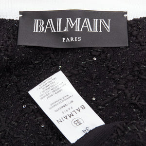 Balmain Women's Balmain Striped Tweed Cropped Blazer - view 9