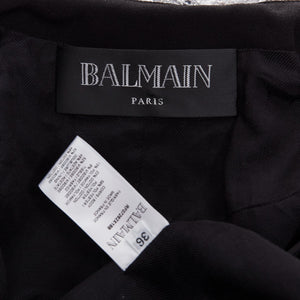 Balmain Women's Balmain Sequin Tweed Hooded Jacket - view 9