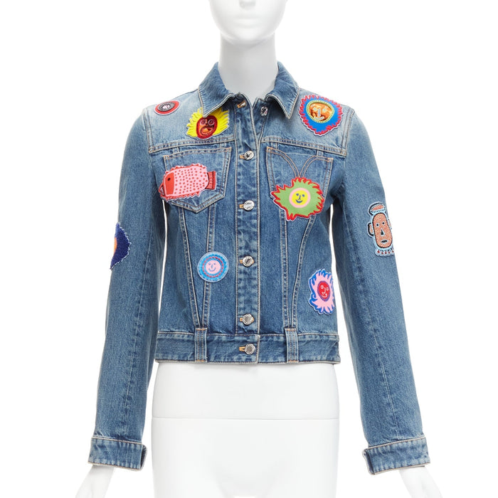 Louis Vuitton Women's Louis Vuitton Yayoi Kusama Denim Jacket
