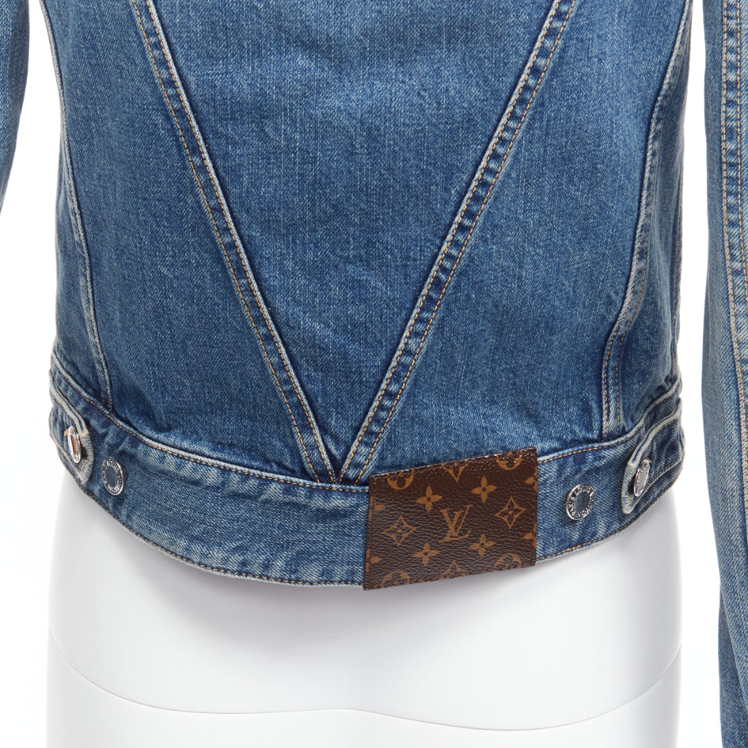 Women's Louis Vuitton Yayoi Kusama Denim Jacket