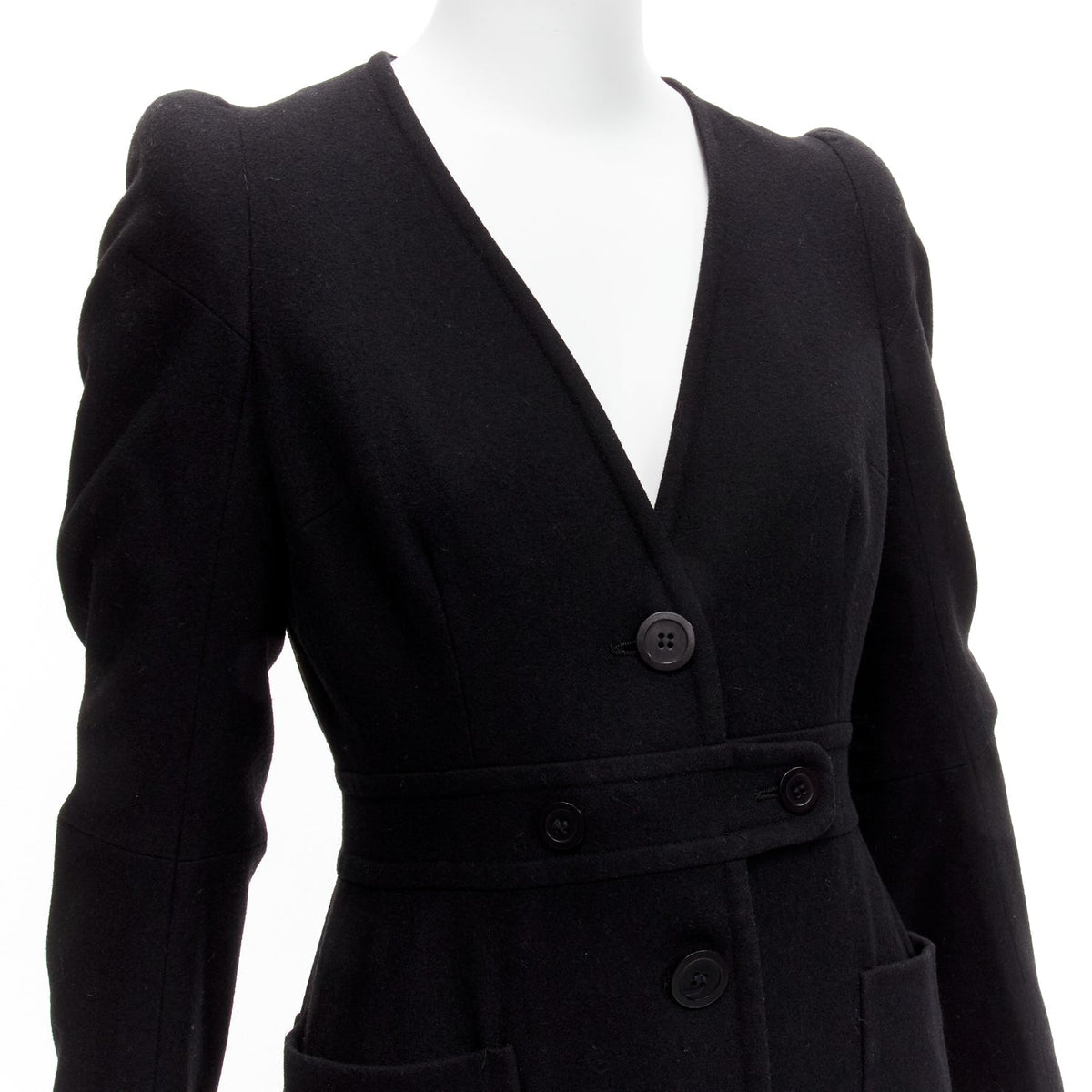 Women's Maison Margiela Wool Felt Cigarette Coat