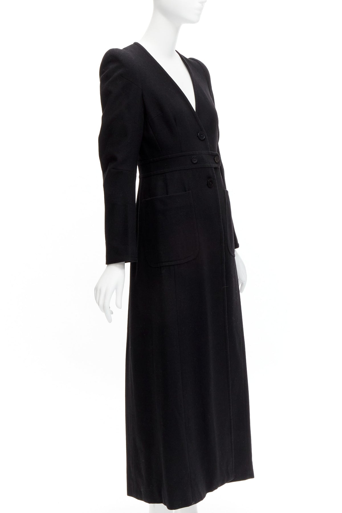 Women's Maison Margiela Wool Felt Cigarette Coat