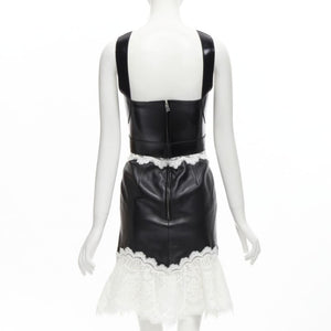 Alexander McQueen Women's Alexander Mcqueen 2020 Leather Bustier Gown - view 5