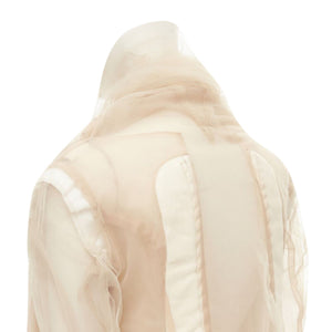 Comme des Garçons Women's Comme des Garcons deconstructed inside out tulle jacket - view 2