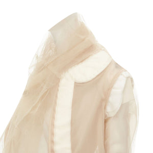 Comme des Garçons Women's Comme des Garcons deconstructed inside out tulle jacket - view 7
