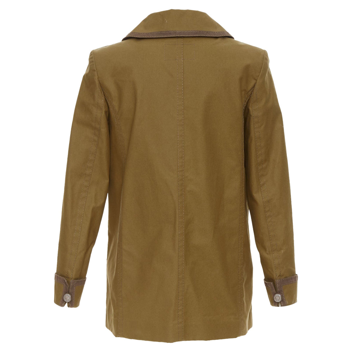 Women's Chanel multipocket bronze cotton safari jacket