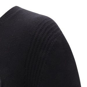 Chanel Women's Chanel cashmere blend bead pearl CC badge sweater - view 7