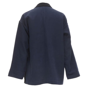Comme des Garçons Women's Comme des Garcons deconstructed drape front blazer - view 5
