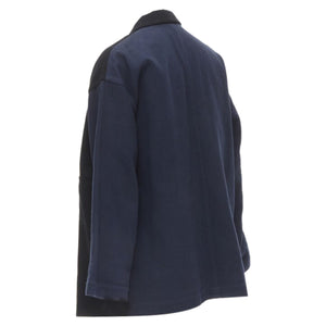 Comme des Garçons Women's Comme des Garcons deconstructed drape front blazer - view 6