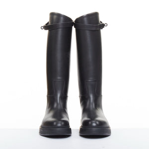 Hermes Women's Hermes Jumping So Black leather riding boots - view 4