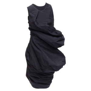 Comme des Garçons Women's Comme des Garcons Lumps Bumps circle cut asymmetric dress - view 1