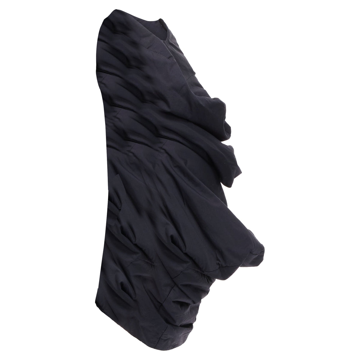 Women's Comme des Garcons Lumps Bumps circle cut asymmetric dress