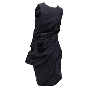 Comme des Garçons Women's Comme des Garcons Lumps Bumps circle cut asymmetric dress - view 6