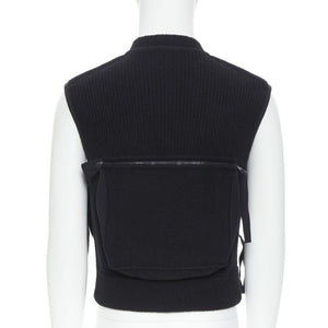 Louis Vuitton Men's Louis Vuitton multi 3D pocket utility pocket ribbed vest - view 6