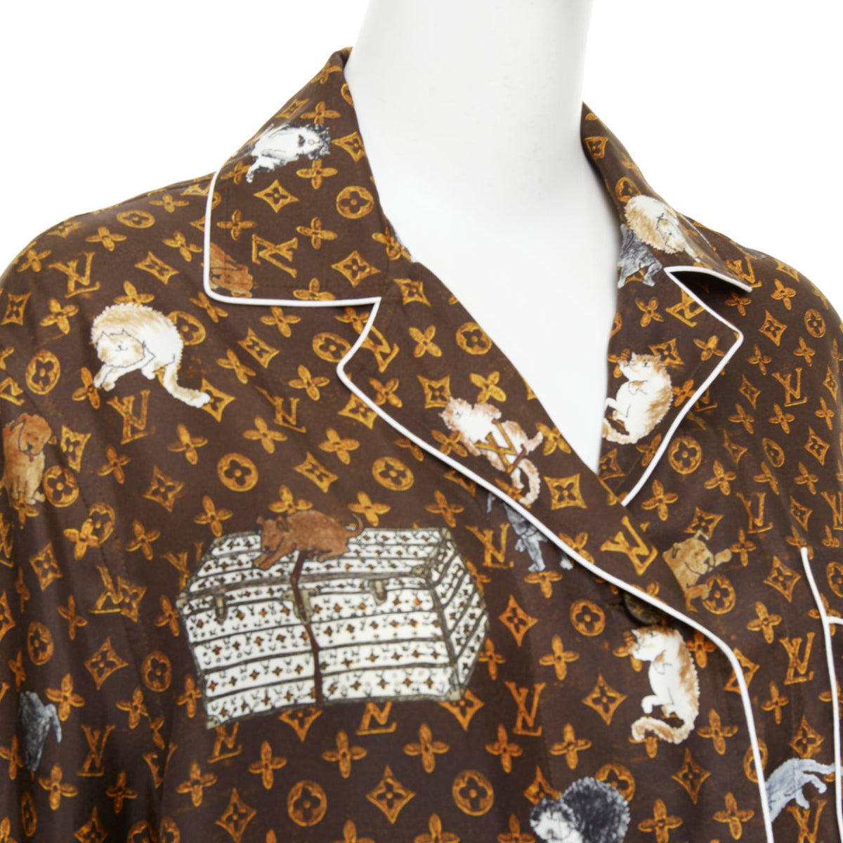 Women's Louis Vuitton Grace Coddington Catogram shirt