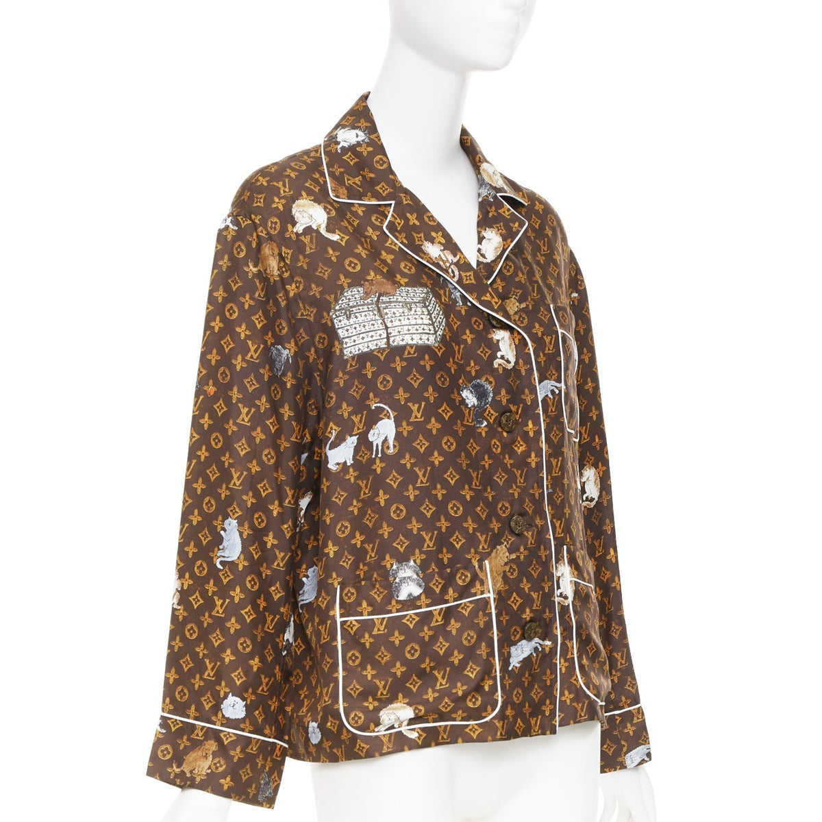 Women's Louis Vuitton Grace Coddington Catogram shirt