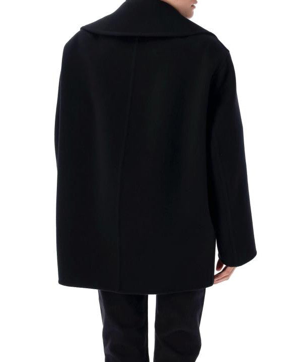 Women's Double Breasted Wool Peacoat