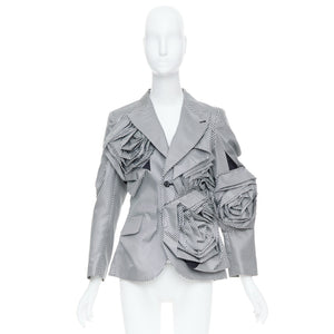 Comme des Garçons Women's Comme Des Garcons 2013 Runway Rosette Blazer Jacket - view 10