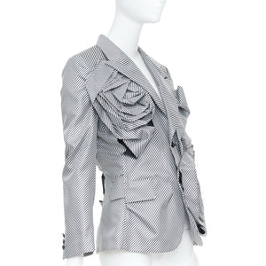 Comme des Garçons Women's Comme Des Garcons 2013 Runway Rosette Blazer Jacket - view 4