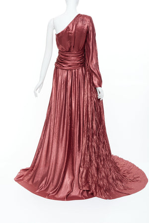Gucci Women's Gucci 2019 Bronze Silk Gown - view 5