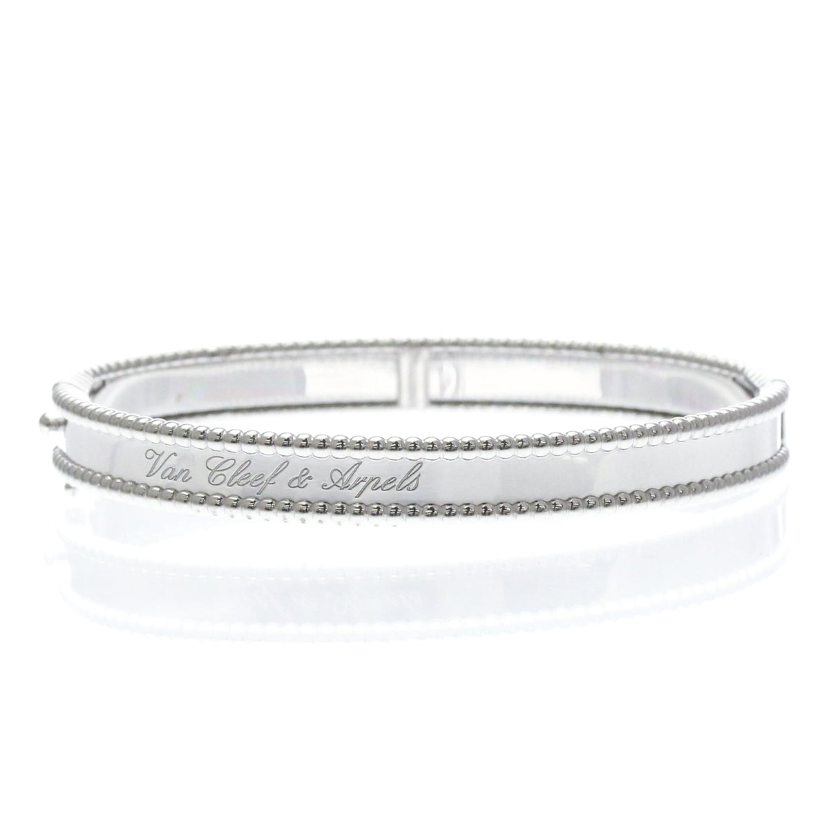 Van Cleef & Arpels Perle Signature Bracelet 18K White Gold