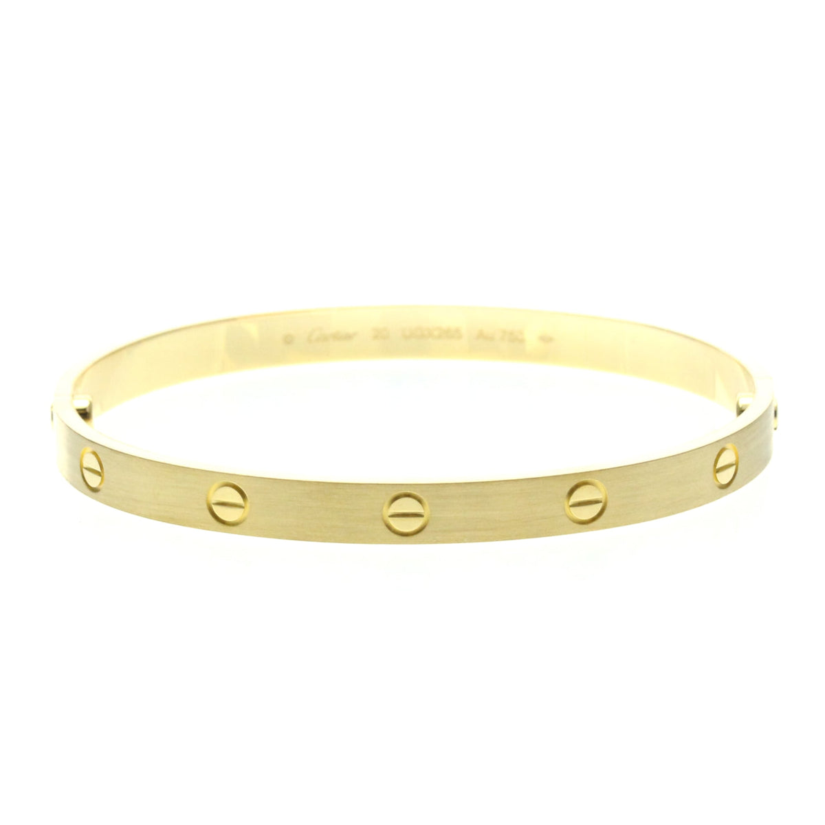 Cartier Love Bracelet 18K Yellow Gold