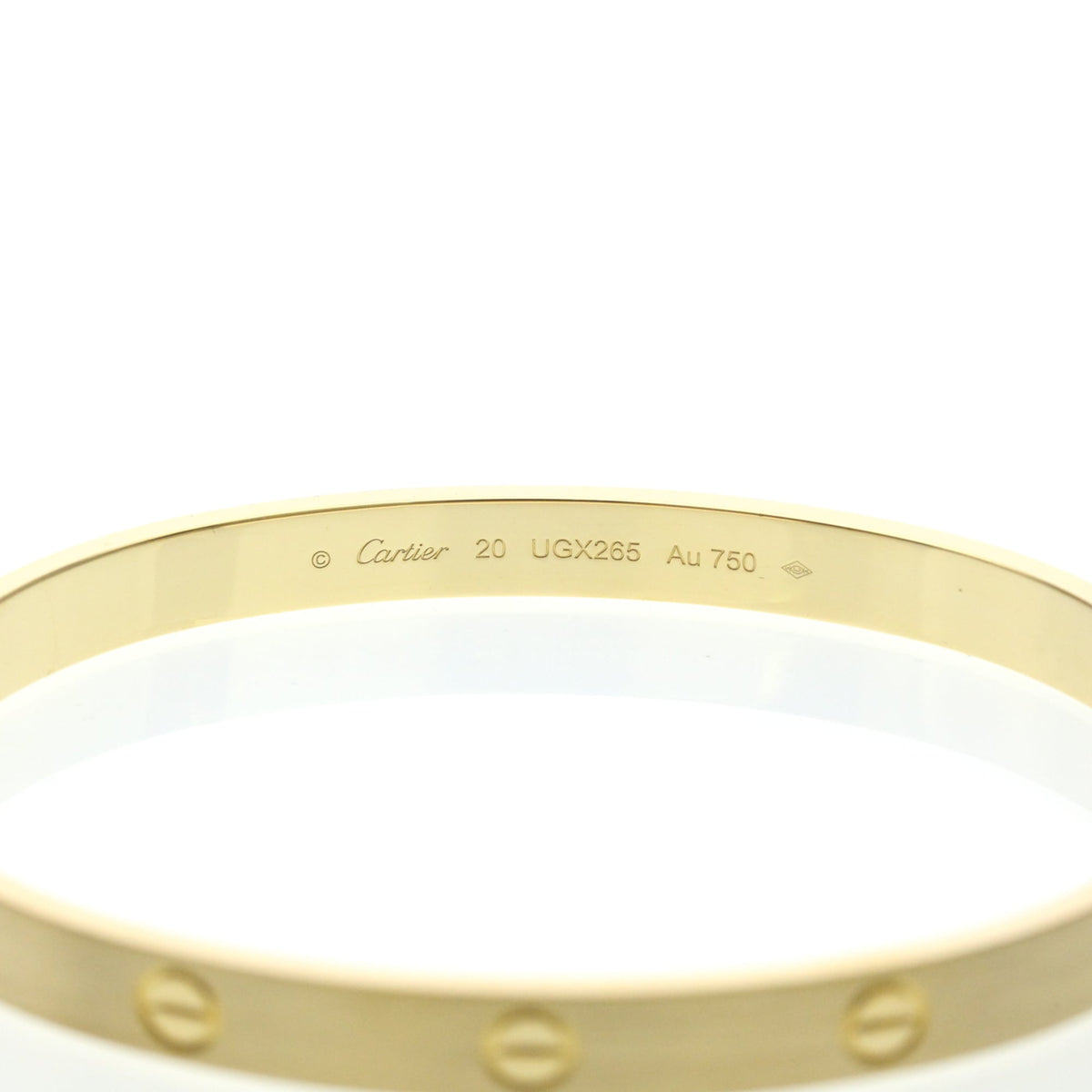 Cartier Love Bracelet 18K Yellow Gold – view 5