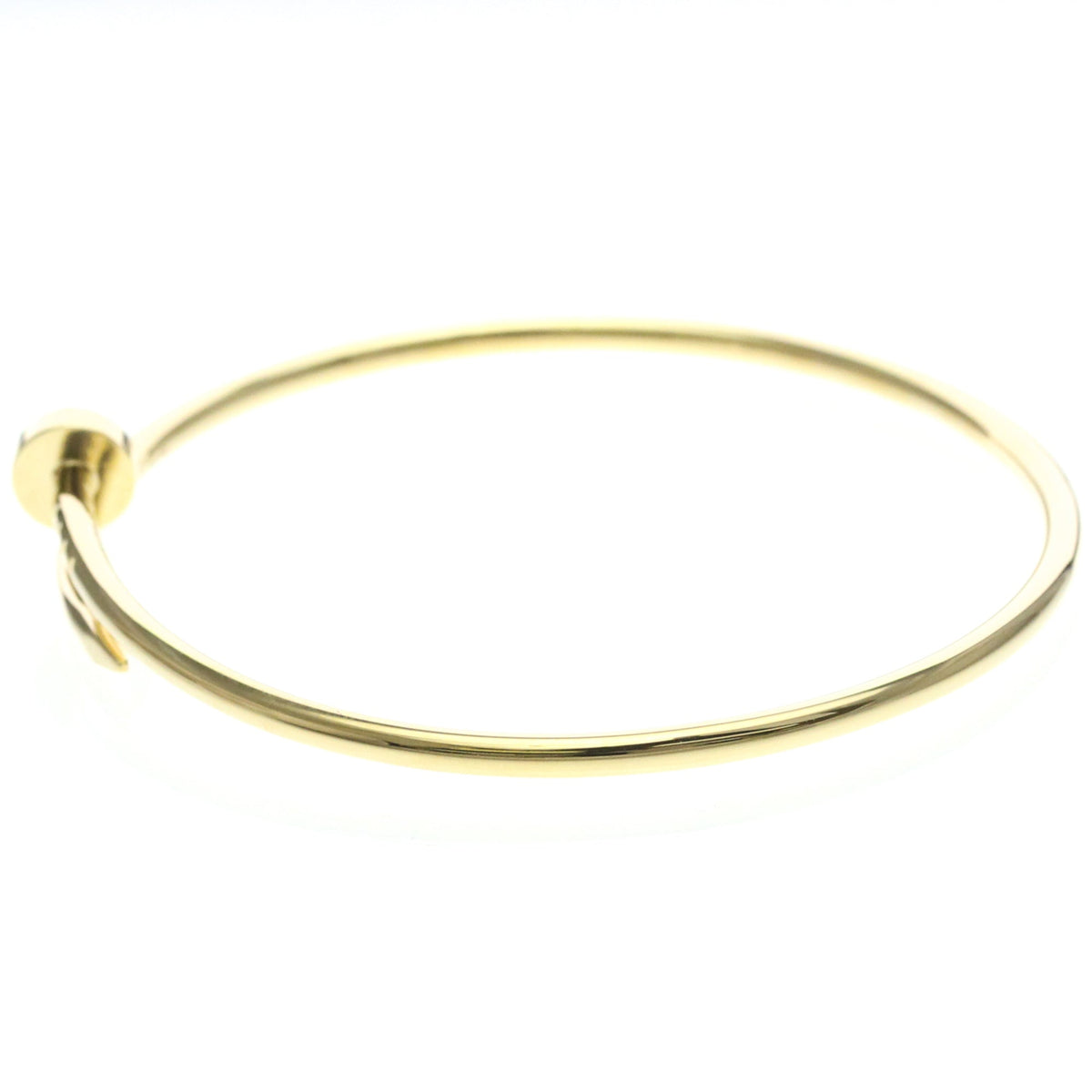 Cartier Juste Un Clou Bangle 18K Yellow Gold Small Bracelet – view 2