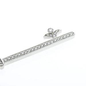 Tiffany & Co. Keys Pendant Necklace 18K Rose Gold and 18K White Gold with Diamond - view 8