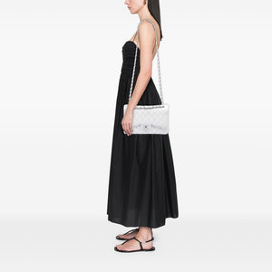 Chanel Classic Double Flap Bag Quilted Caviar Jumbo - view 7