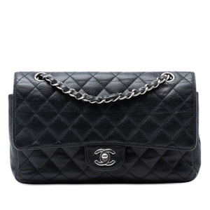 Chanel Classic Double Flap Bag Quilted Caviar Medium - view 1