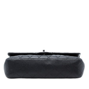 Chanel Classic Double Flap Bag Quilted Caviar Medium - view 3