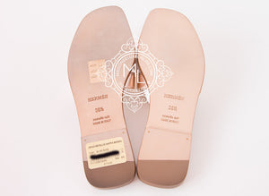 Hermes Hermes Womens Gold Oran Sandal Slipper 36.5 Shoes - view 5