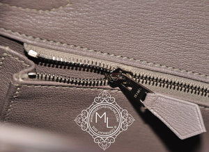 Hermes Hermes Blanc Himalayan Himalaya Birkin 30 White Crocodile - view 11
