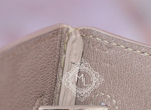 Hermes Hermes Blanc Himalayan Himalaya Birkin 30 White Crocodile - view 12