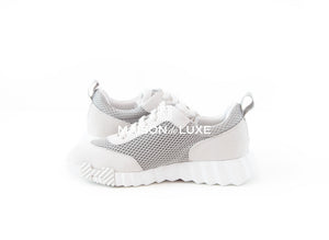 Hermes Hermes Women's Gris Lulea Bouncing 37 Sneaker - view 3