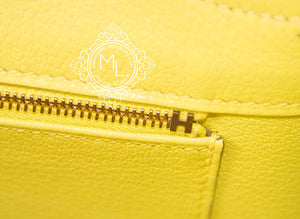 Hermes Hermes Pre-owned Hermes Soufre Epsom Gold Hardware Birkin 25 Handbag - view 12