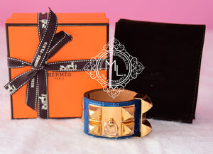 Hermes Hermes Mykonos Alligator Crocodile CDC Collier de Chien Bracelet S - view 1