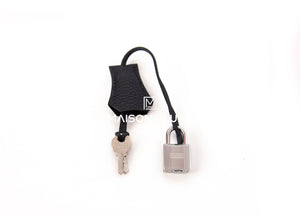Hermes Hermes Birkin 25 Black Togo Palladium Hardware - view 14