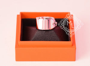 Hermes Hermes CDC 925 Silver Collier de Chien Ring 52 - view 4